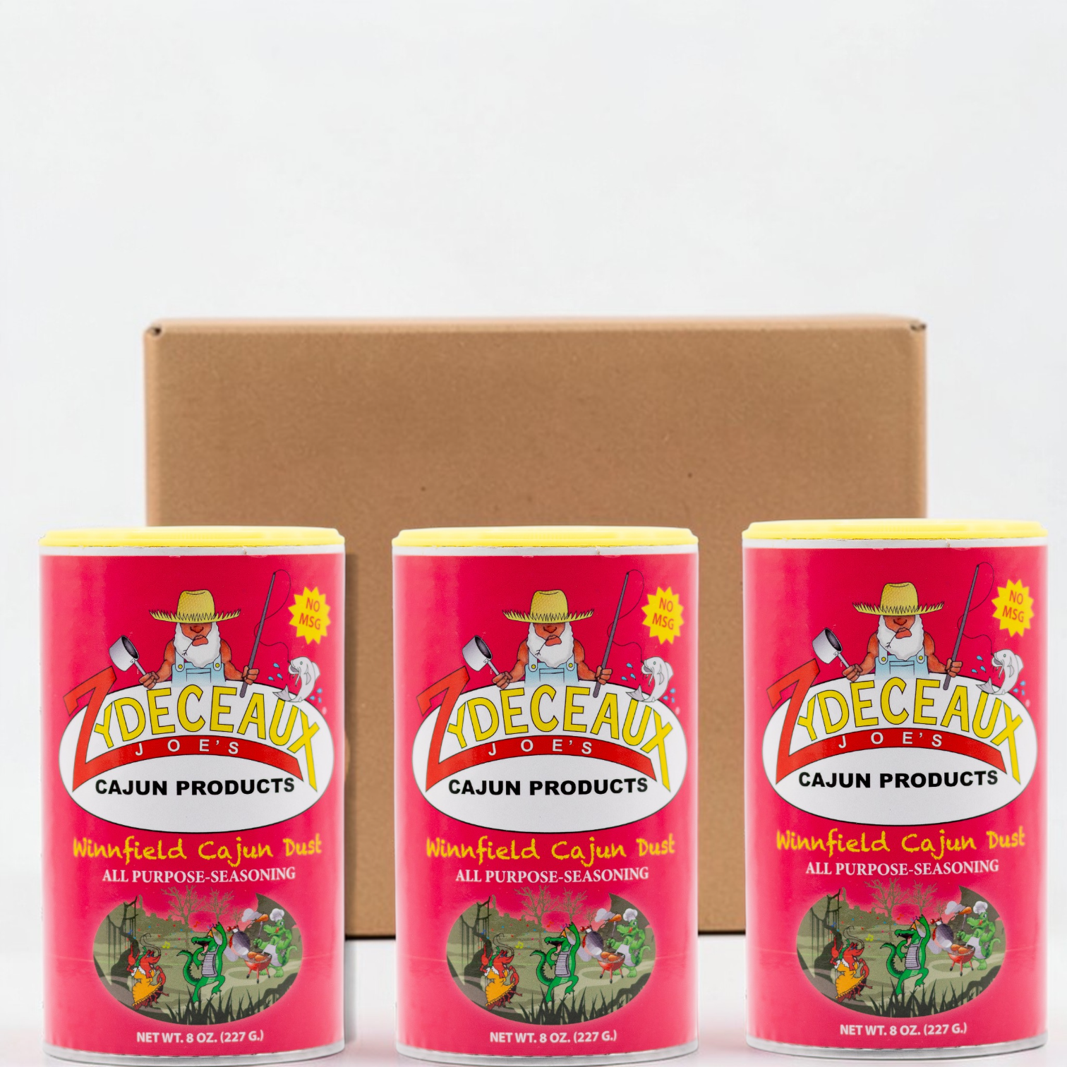 BULK” CASE OF 12 BOTTLES ALL PURPOSE SEASONING – Zyde'ceaux Joe's