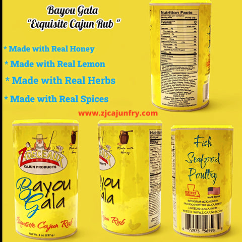 BAYOU GALA (EXQUISITE CAJUN RUB) 3- PACK