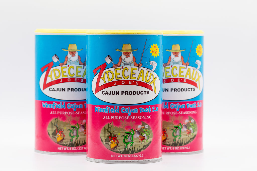 WINNFIELD CAJUN DUST 2.0 (MORE SALT, MORE HEAT) 3 PACK.